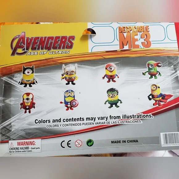 Despicable Me 3 Minion Action Figures Set - Picture 6 of 6